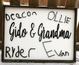 THE GRANDPARENT SIGN