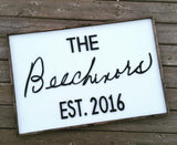 DEPOSIT - FAMILY NAME SIGN