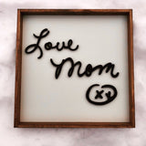 DEPOSIT - HANDWRITING SIGN
