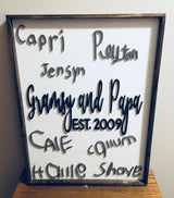 THE GRANDPARENT SIGN